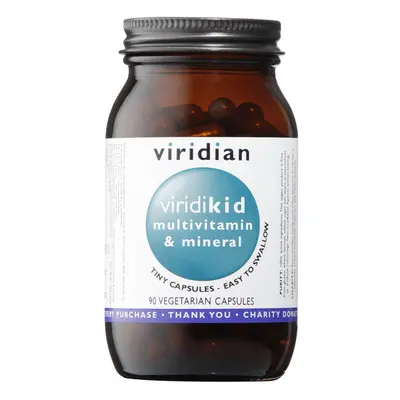 Viridian Viridikid Multivitamin pro děti 90 kapslí