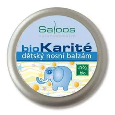 Saloos Bio Karité dětský nosní balzám 19 ml