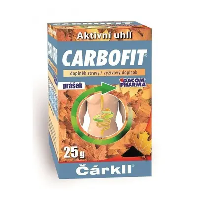 CARBOFIT aktivované rostlinné uhlí 25g