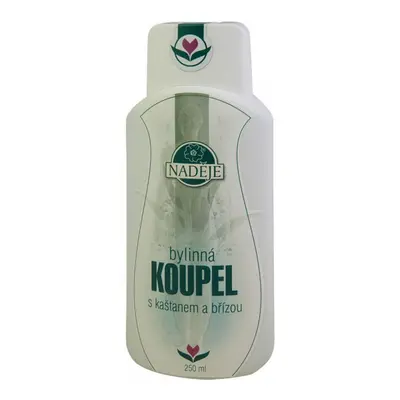 Přírodní koupel s kaštanem a břízou 250 ml