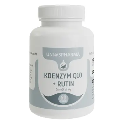 Unios Pharma Koenzym Q10 + rutin 30 mg 60 cps.