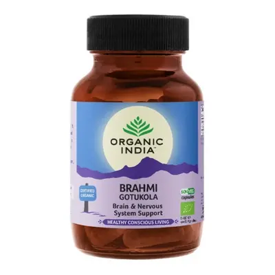 Organic India Brahmi 60 kapslí