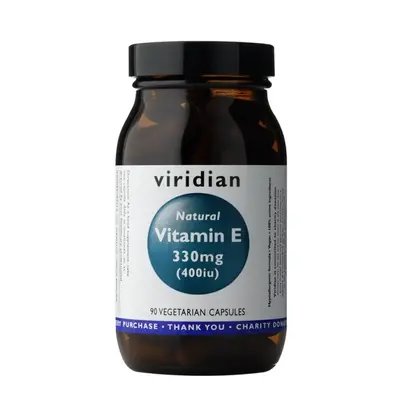 Viridian Vitamin E 400iu 90 kapslí