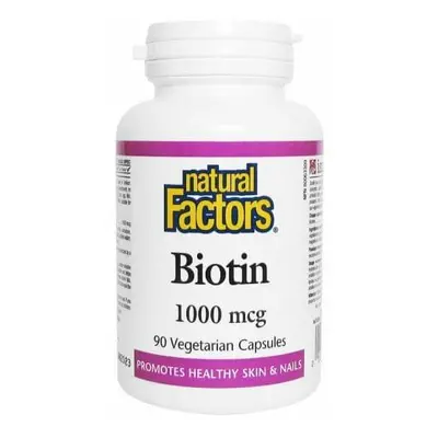 Natural factors Biotin 90cps