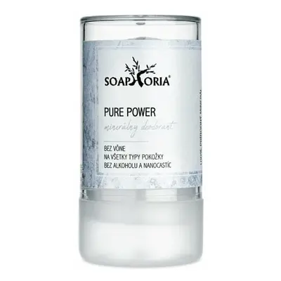 Soaphoria Přírodní minerální deodorant Pure Power unisex deostick 125g