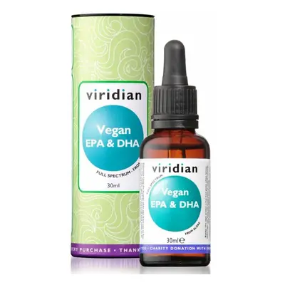 Viridian Vegan EPA & DHA 30ml