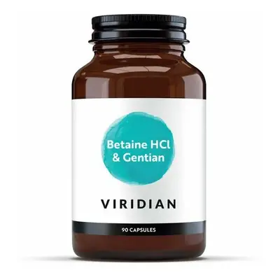 Viridian Betaine HCL + Gentian 90 cps