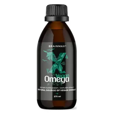 BrainMax Vegan Omega 3, 2850 mg DHA & EPA 275 ml