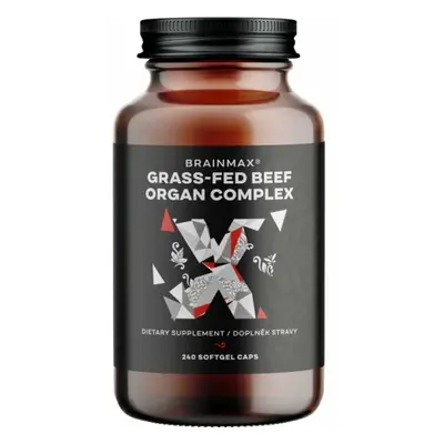 BrainMax Hovězí orgány - Grass-Fed Beef Organ complex 240 kapslí