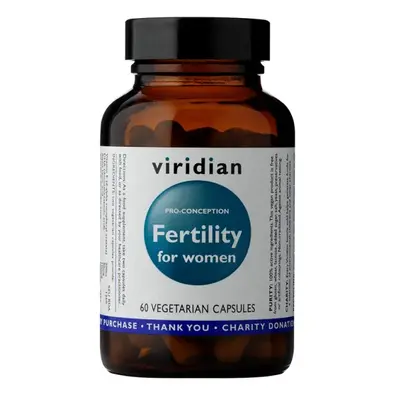 Viridian Fertility pro ženy 60 kapslí