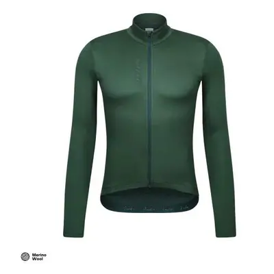 Cyklodres ISADORE Signature Thermal Long Sleeve Jersey Sycamore