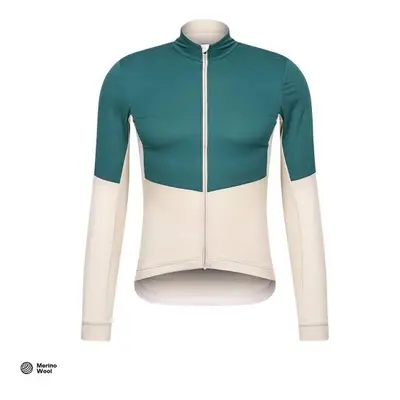 Cyklodres ISADORE Signature Wind Block Long Sleeve Jersey Pelican