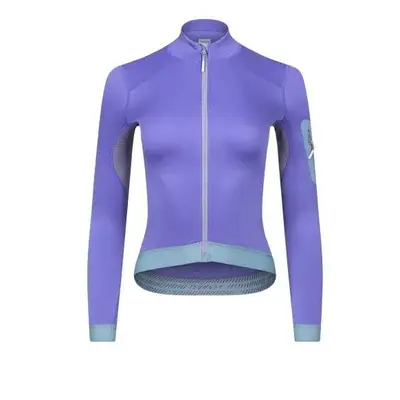 W Cyklodres ISADORE Alternative Eco Fleece Long Sleeve Jersey Iris