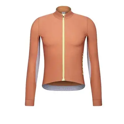 Cyklodres ISADORE Echelon Thermal Long Sleeve Jersey Argan Oil