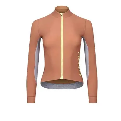 W Cyklodres ISADORE Echelon Thermal Long Sleeve Jersey Argan Oil