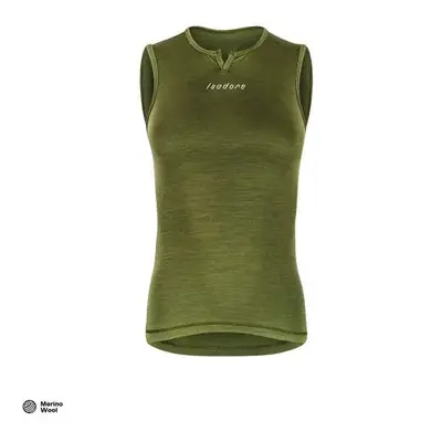 W Triko ISADORE Merino Sleeveless Baselayer Avocado