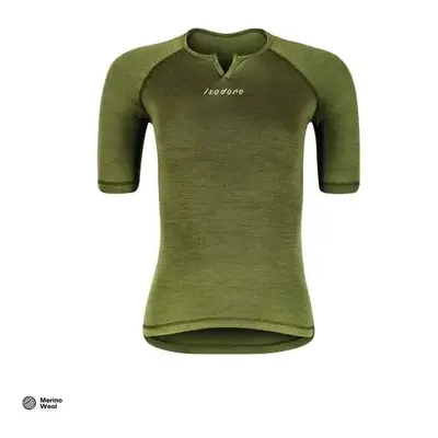 W Triko ISADORE Merino Short Sleeve Baselayer Avocado