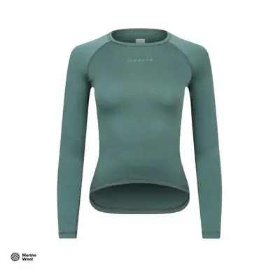 W Triko ISADORE Merino Long Sleeve Baselayer Smoke Pine