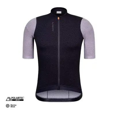 Cyklodres ISADORE Signature Merino Air Jersey Anthracite