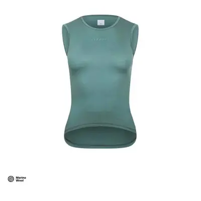 W Triko ISADORE Merino Sleeveless Baselayer Smoke Pine