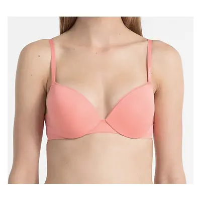 Dámská push-up podprsenka Calvin Klein QF1738E lososová