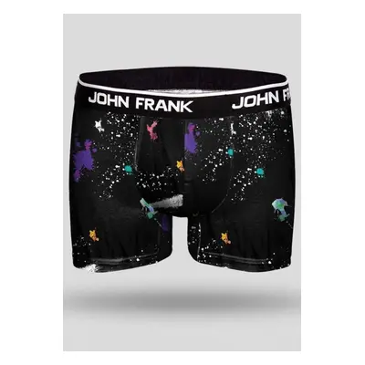 Pánské boxerky John Frank JFBD241 černé