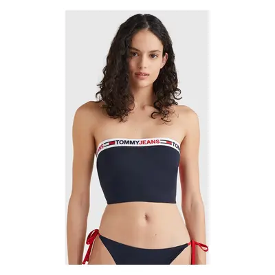 Dámské plavky Tommy Hilfiger UW0UW03707 LONGLINE BANDEAU