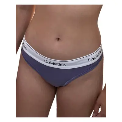 Dámské tanga Calvin Klein F3786E fialové