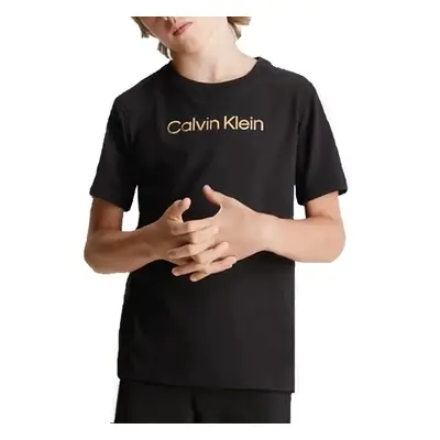 Dívčí triko Calvin Klein G80G800657 černé