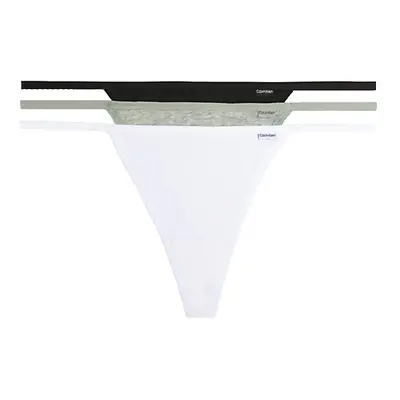 Dámské tanga Calvin Klein QD5070E 3 KUSY