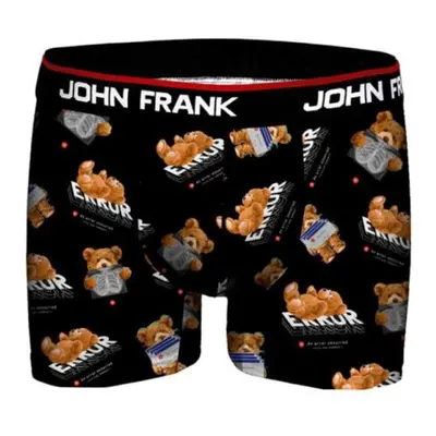 Pánské boxerky John Frank JFBD349 černé