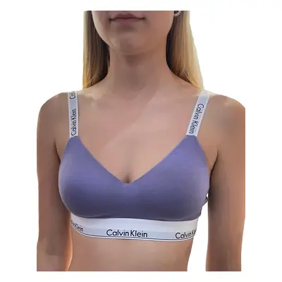 Dámská podprsenka Calvin Klein QF7059E fialová