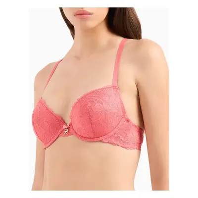 Dámská push-up podprsenka Emporio Armani 167394 4R206 růžová