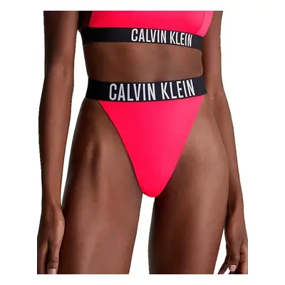 Dámské plavky Calvin Klein KW0KW02665 TANGA růžové