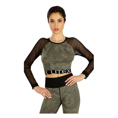 Dámský crop top triko Litex 7D172