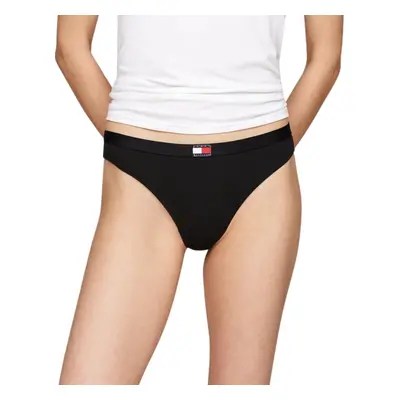 Dámská tanga Tommy Hilfiger UW0UW05641 FLAG THONG 3ks