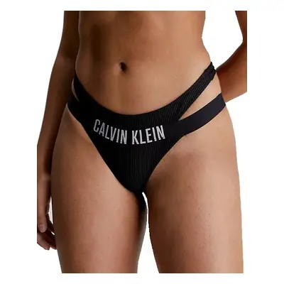 Dámské plavky Calvin Klein KW0KW02016 černé tanga