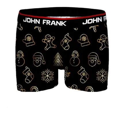 Pánské boxerky John Frank JFBD39-CH-GOLD PIECES