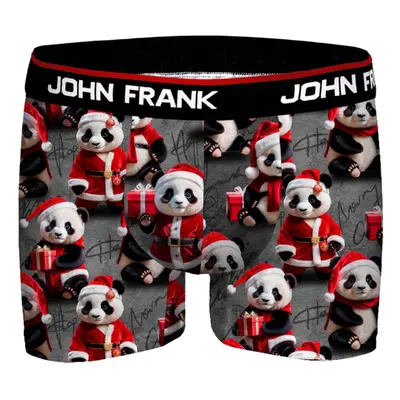 Pánské boxerky John Frank JFBD52 SANTA PANDA