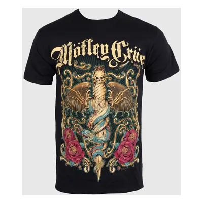 Tričko metal pánské Mötley Crüe - Exquisite Dagger - ROCK OFF - MOTTEE09MB