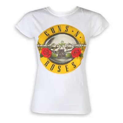 Tričko metal dámské Guns N' Roses - Classic Bullet Logo - ROCK OFF - GNRTS03LW