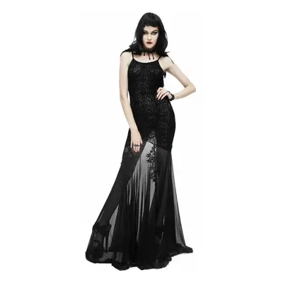 šaty dámské DEVIL FASHION - Love Like Blood Floor Length Fishtail