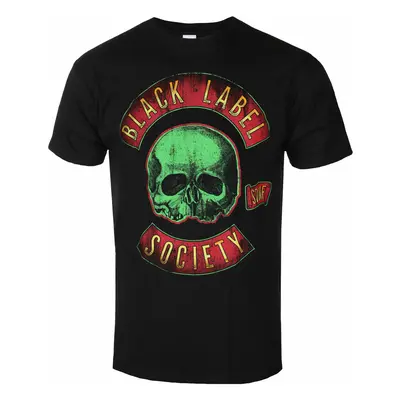 Tričko metal pánské Black Label Society - Skull Logo Colour - ROCK OFF - BLSTS05MB