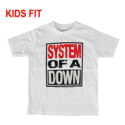 Tričko metal dětské System of a Down - Logo - METAL-KIDS - 369.25.7.999