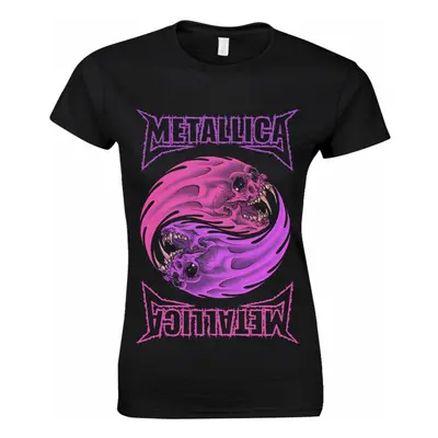 Tričko metal dámské Metallica - Yin Yang Purple - ROCK OFF - RTMTLGSBYIN METTS42LB