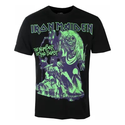 Tričko metal pánské Iron Maiden - Iron Maiden - BRANDIT - 61050-black