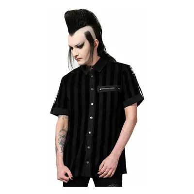 košile pánská KILLSTAR - Wastelands Button-Up - Black