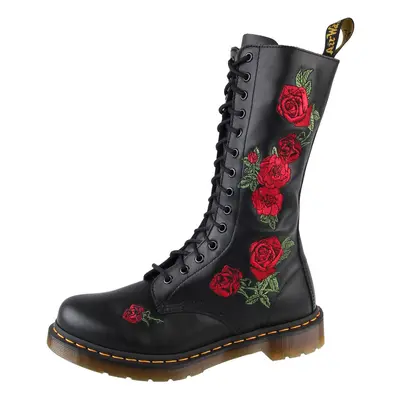 boty kožené dámské - dírkové - Dr. Martens - DM12761001