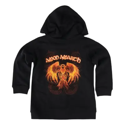 mikina s kapucí dětské - Burning Eagle - METAL-KIDS - 527-39-8-999