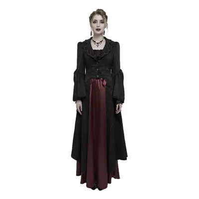 kabát dámský DEVIL FASHION - Gothic Flared Sleeved Beaded Long